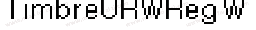 TimbreURWReg W05字体转换